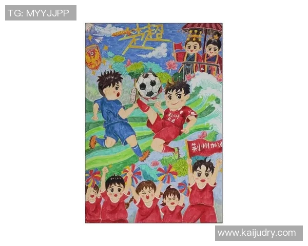 儿童足球明星创意画梅西展现梦想与激情的童年时光